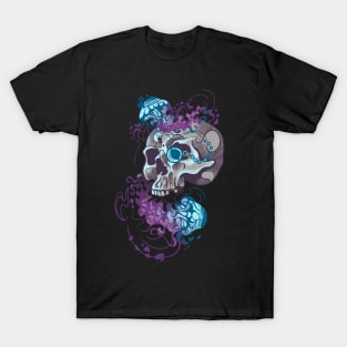 Jellyfish Skull with Monocle T-Shirt